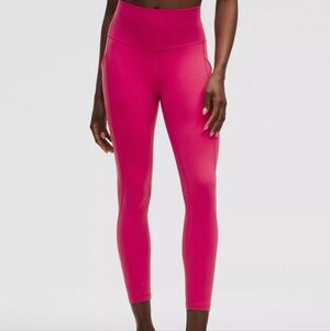 Lululemon Align Yoga Pants High Waist Sports Tights Pomegranate Red